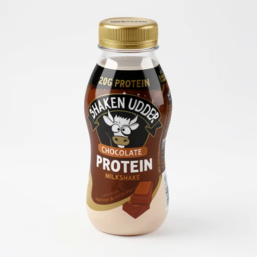 Shaken Udder Chocolate Flavoured Protein Milkshake