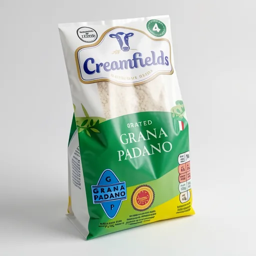 Creamfields Grated Grana Padano 100G