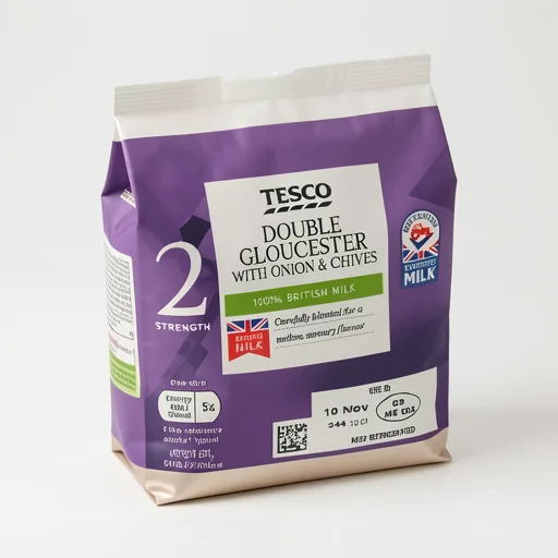T Double Gloucester Chive And Onion Cheese Slices 150G