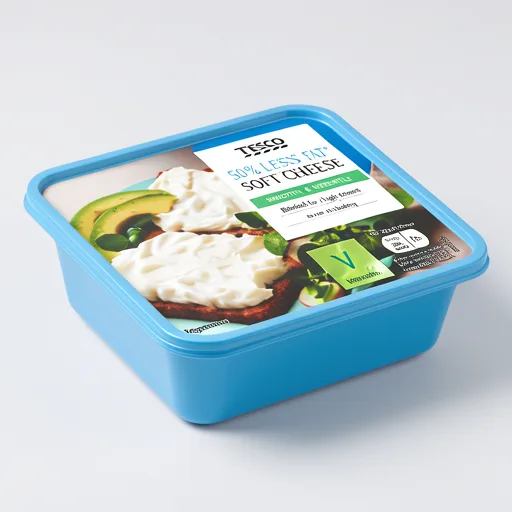 Tesco 50% Less Fat Soft Cheese 200G