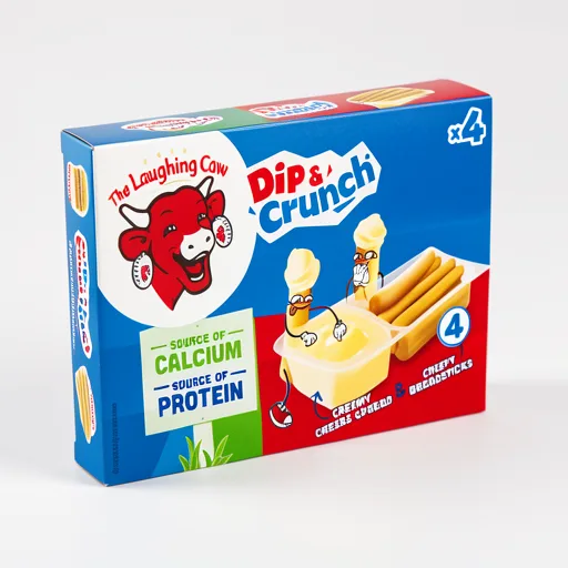 The Laughing Cow Cheese Dip & Crunch Spread 140 G