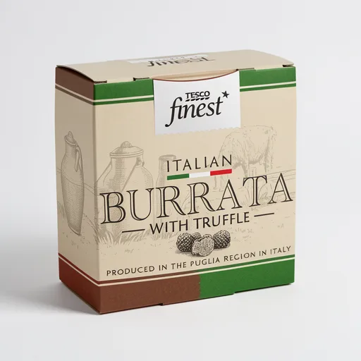 Tesco Finest Italian Burrata with Truffle 225G 