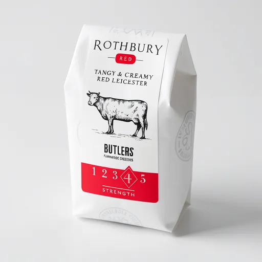 Butlers farmhouse Cheeses Rothbury Red 250g