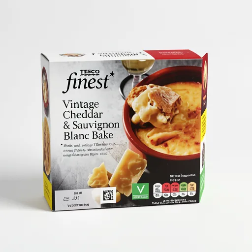Tesco Finest Vintage Cheddar & Sauvignon Blanc Bake 150G