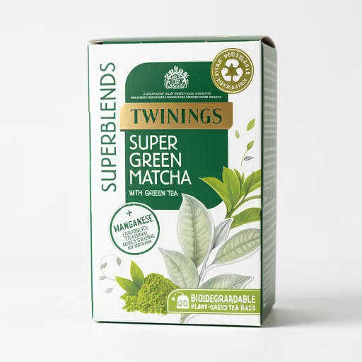 Twinings Superblends Super Green Matcha Plant-Based Tea Bags 40g x20