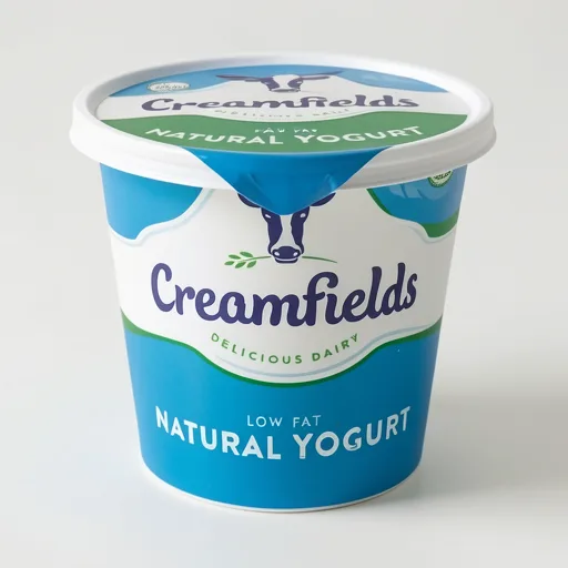 Creamfields Low Fat Natural Yogurt 500G