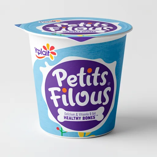 Petits Filous No Added Sugar Fromage Frais - Strawberry & Banana 6 x 47g