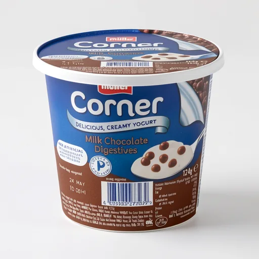 Muller Corner Vanilla Yogurt with Chocolate Digestive Biscuits