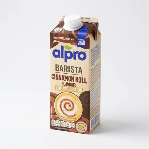Alpro Barista Cinnamon Roll Flavour drink Limited Edition 750ml