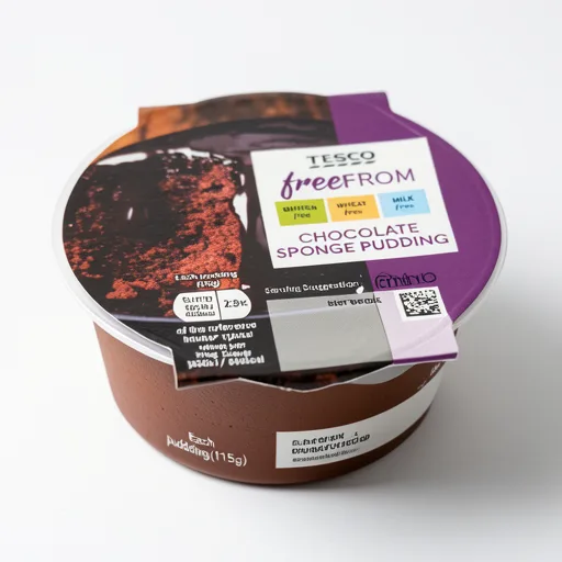Tesco Free From Chocolate Sponge 115G