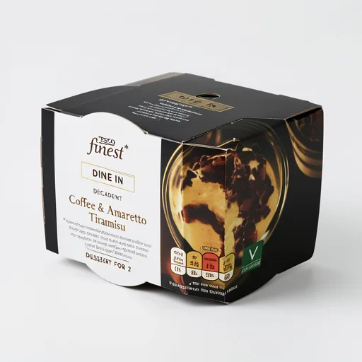 Tesco Finest Coffee & Amaretto Tiramisu 2x85g