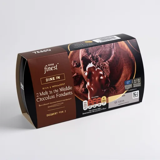 Tesco Finest Dine In Melt in The Middle Chocolate Fondants 310g