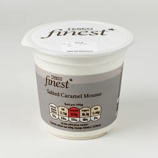 Tesco Finest Salted Caramel Mousse 100G