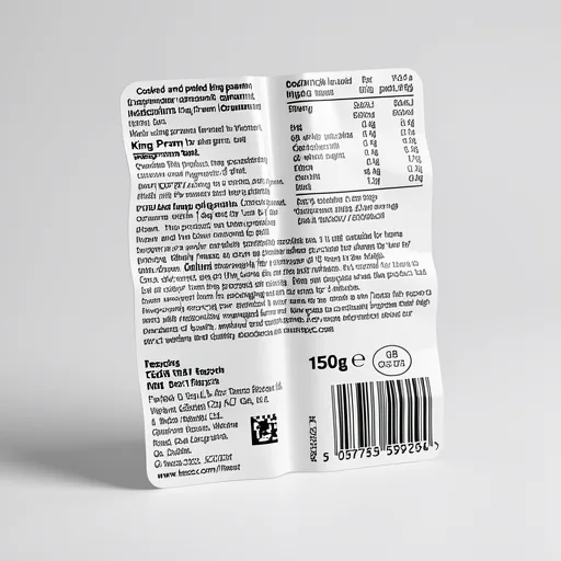 Tesco Finest Cooked Jumbo King Prawns 150G