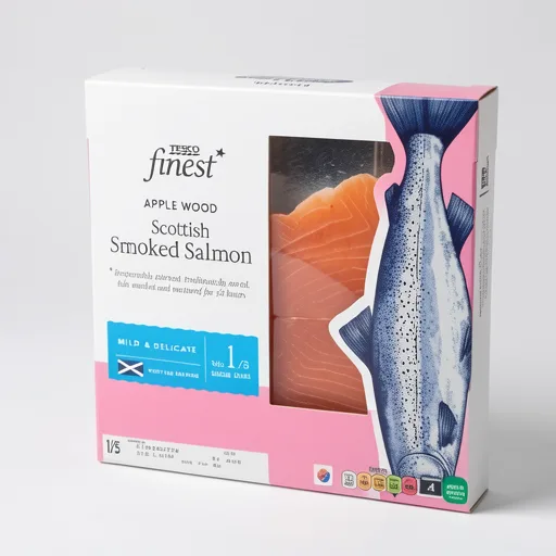 Tesco Finest Scottish Smoked Salmon Mild and Delicate 100g