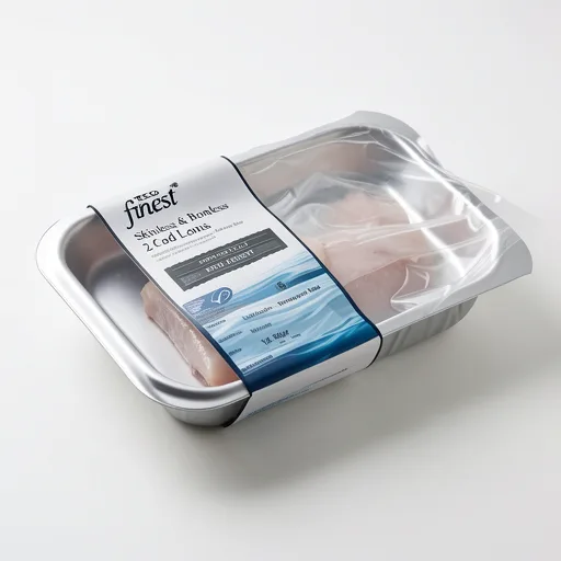 Tesco Finest Skinless & Boneless Cod Loins 280G