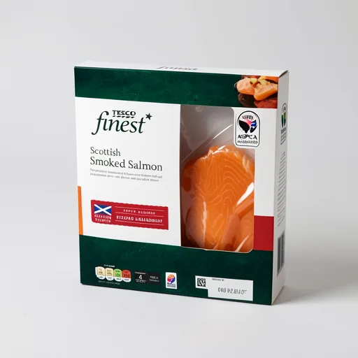 Tesco Finest Strong And Robust Scottish Smoked Salmon 100G