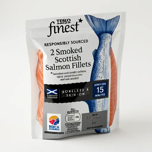 Tesco Finest Smoked Scottish Salmon Fillets 240g