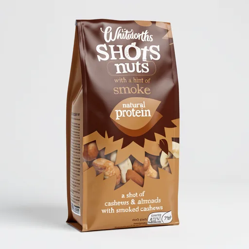 Whitworths Shots Nuts with a Hint of Smoke 25g