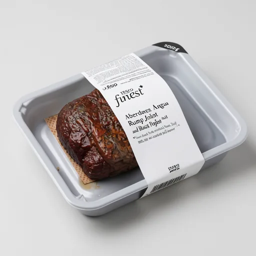 Tesco Finest Rump Joint Cornish Sea Salt & Pepper 500G