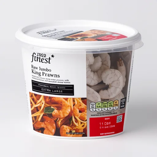 Tesco Finest Raw Jumbo King Prawns 165G