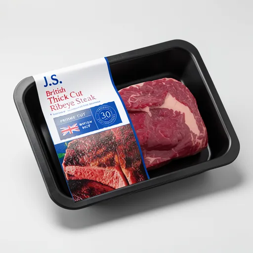 Tesco Finest Thick Cut Ribeye Steak 350G