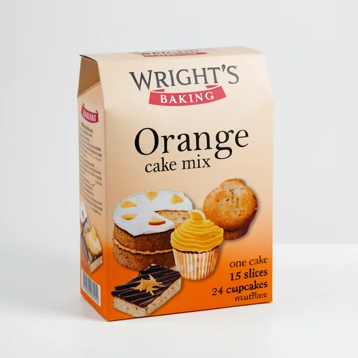 Wright's Baking Orange Cake Mix 500g