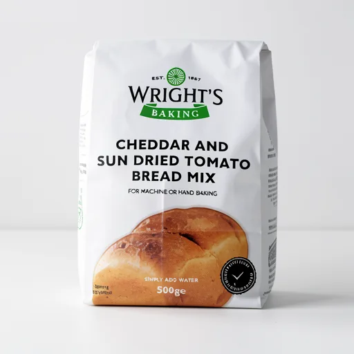 Wright's Baking Baking Cheddar and Sun Dried Tomato Bread Mix 500g