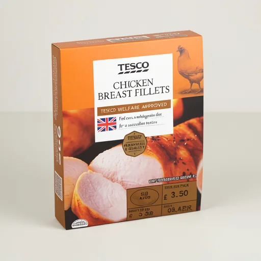 Tesco British Chicken Breast Fillets 650G