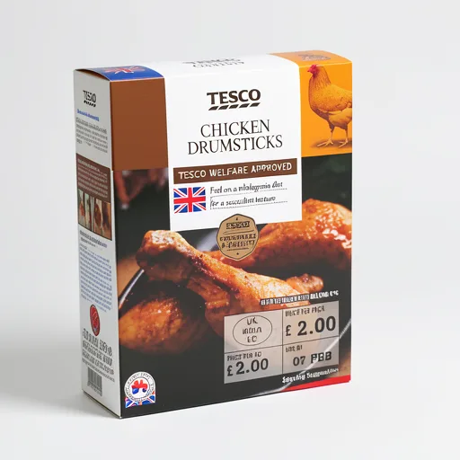 Tesco British Chicken Drumsticks 1Kg