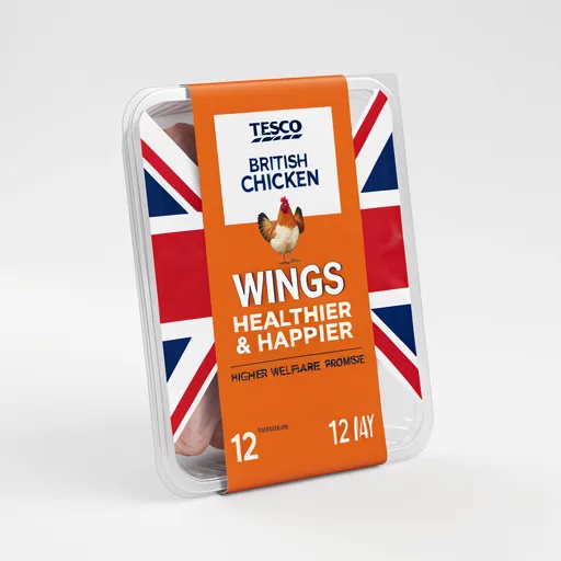 Tesco Chicken Wings 1KG
