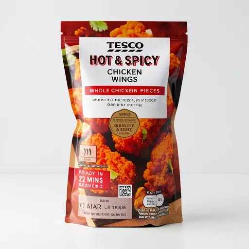 Tesco Hot & Spicy Chicken Wings 350g