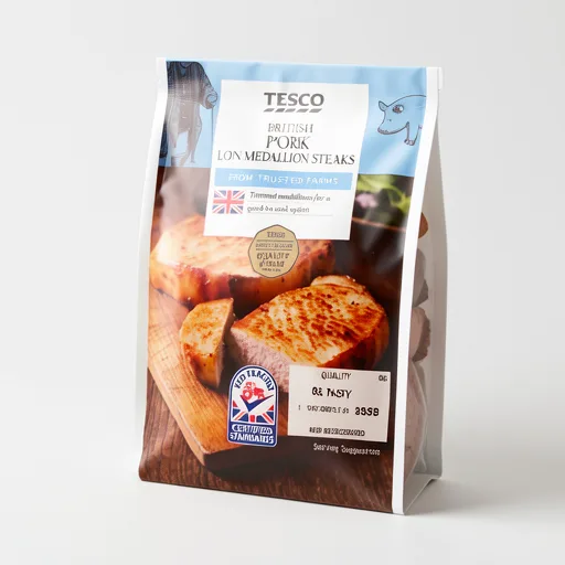 Tesco Pork Loin Medallion Steaks 400g