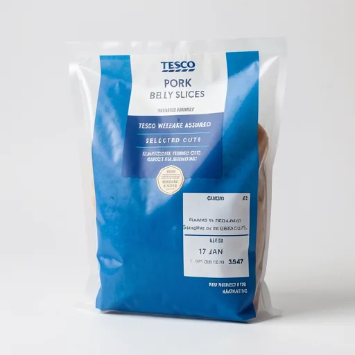 Tesco Pork Belly Slices 500g 