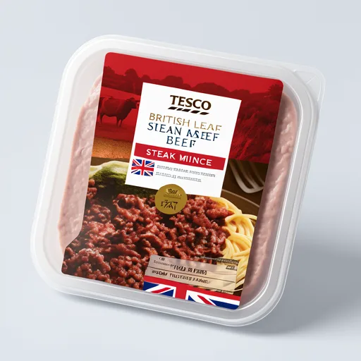 Tesco Lean Beef Steak Mince 5% Fat 250G