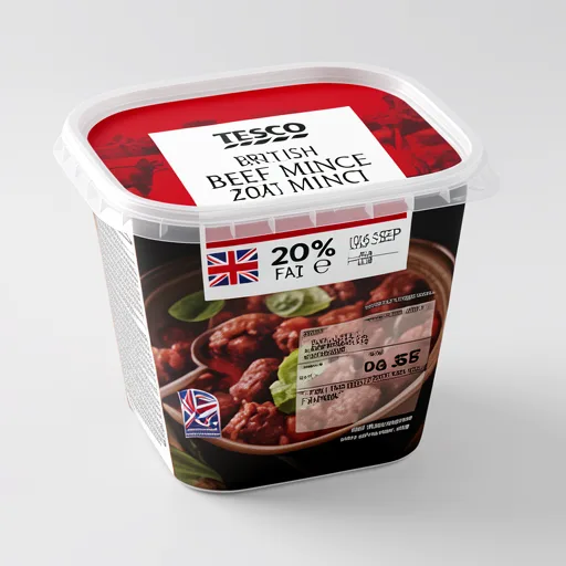 Tesco Beef Mince 20% Fat 500g