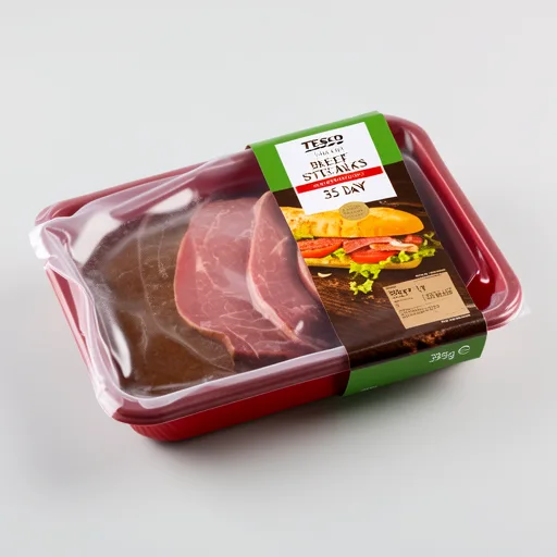 Tesco Thin Cut Beef Steaks 395G