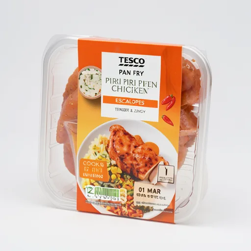 Tesco Piri Piri Chicken Escalopes 302G