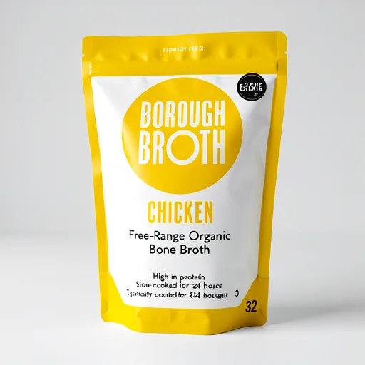 Borough Broth Free-Range Organic Chicken Bone Broth 324g