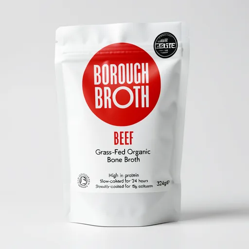 Borough Broth Grass-Fed Organic Beef Bone Broth 324g