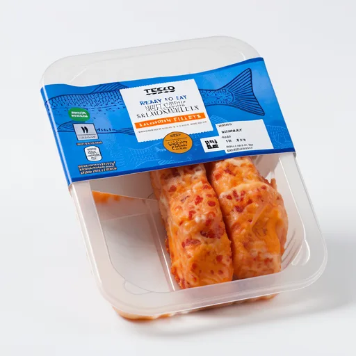 Tesco 2 Sweet Chill Hot Smoked Salmon Fillets 180G