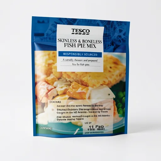 Tesco Fish Pie Mix 340G