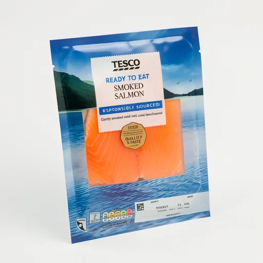 Tesco Smoked Salmon 50g 