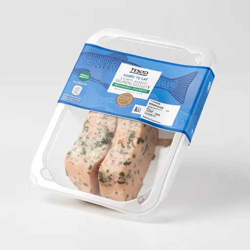 Tesco Ready To Eat Lemon & Parsley Salmon Fillets 180g