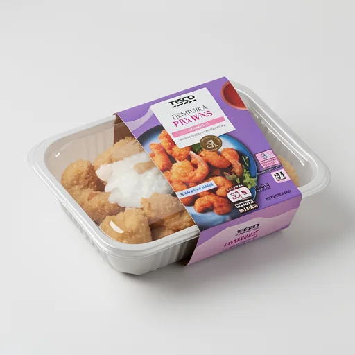 Tesco Tempura Prawns 200G