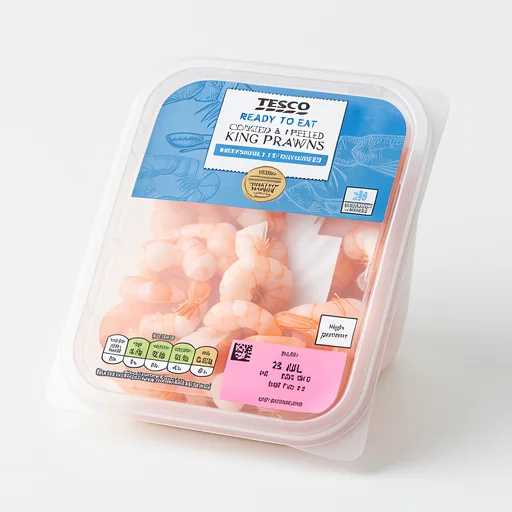 Tesco Cooked & Peeled King Prawns 210g