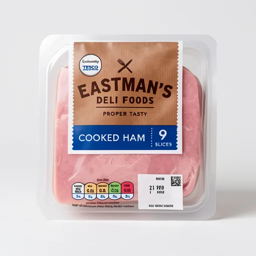 Eastmans Cooked Ham Slices 125g 
