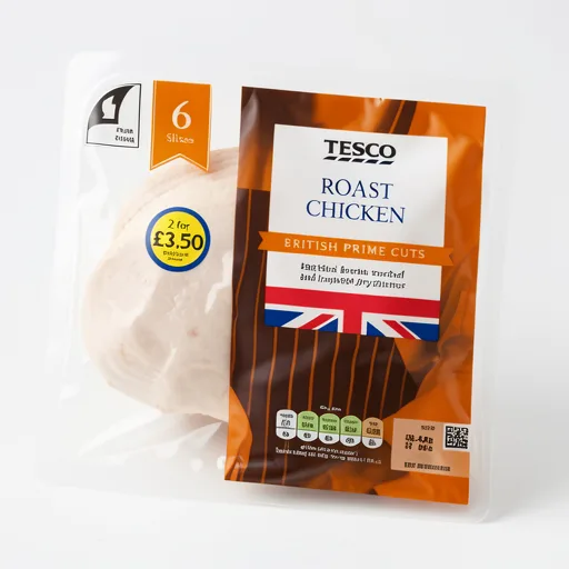 Tesco British Roast Chicken Slices 120g