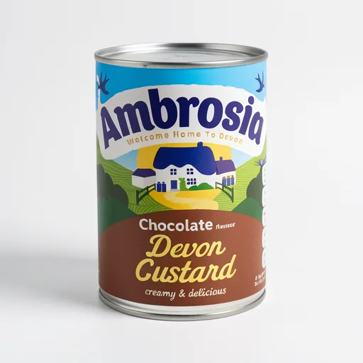 Ambrosia Chocolate Custard Dessert Can 400g