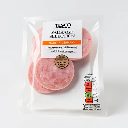 Tesco German Sausage Selection 115g